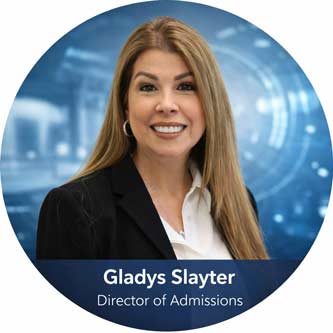 Gladys Slayter Director of Admissions Gladys Slayter Director of Admissions